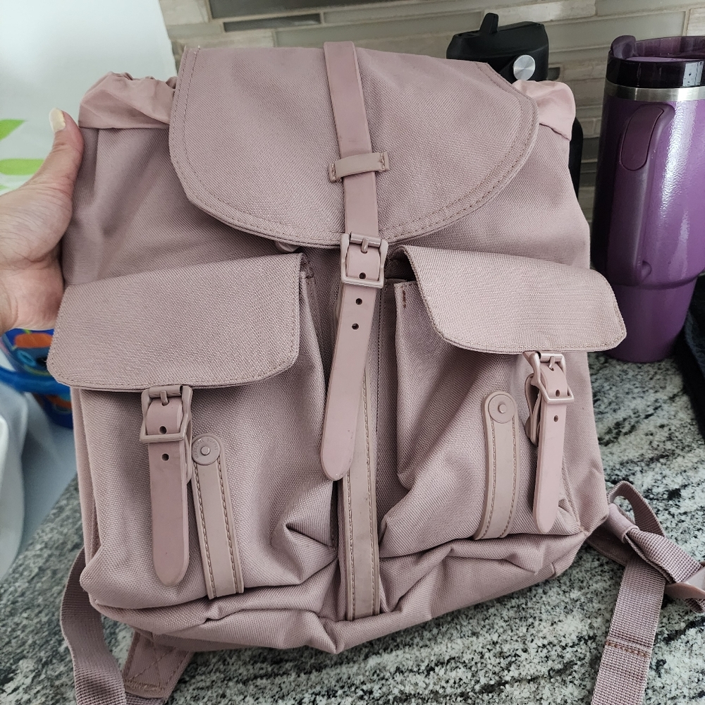 Small mauve herschel backpack